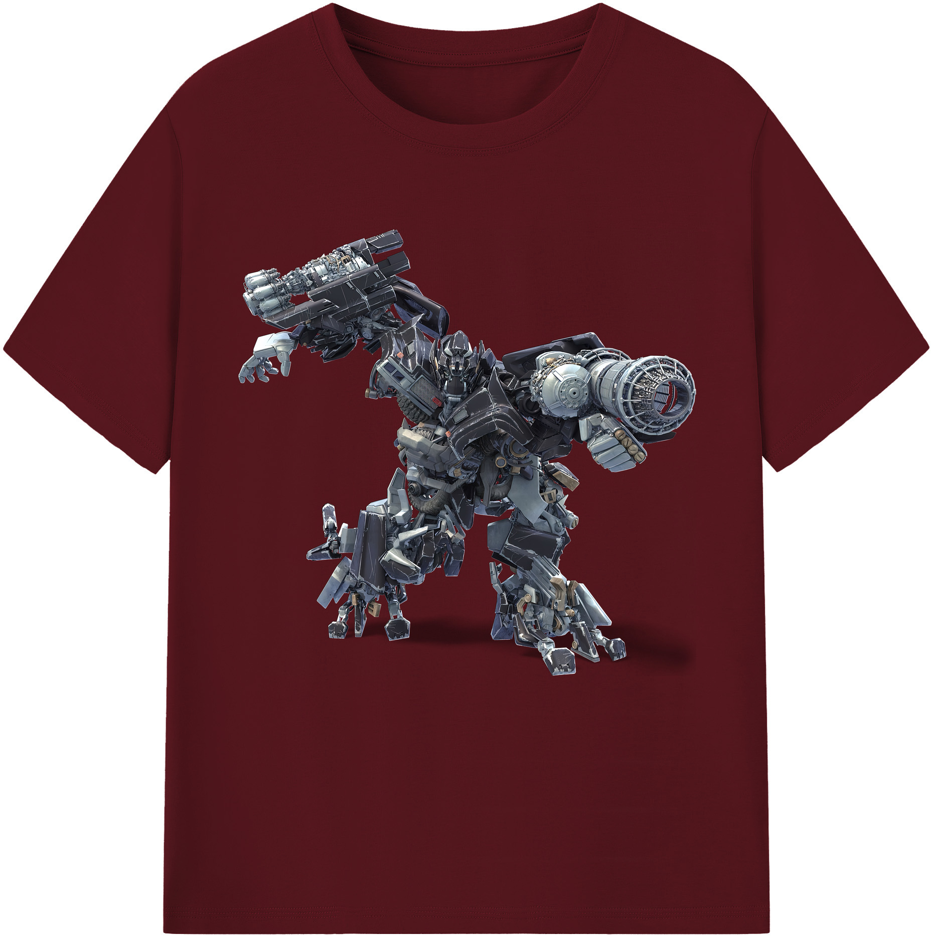 （画像用） Transformers トランスフォーマー 綿100％半袖Tシャツ（フロントプリント）
